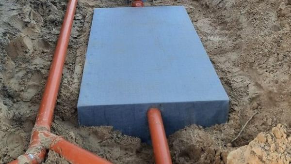 Sickerblock 600 Liter - 2400 Liter inkl. Vlies